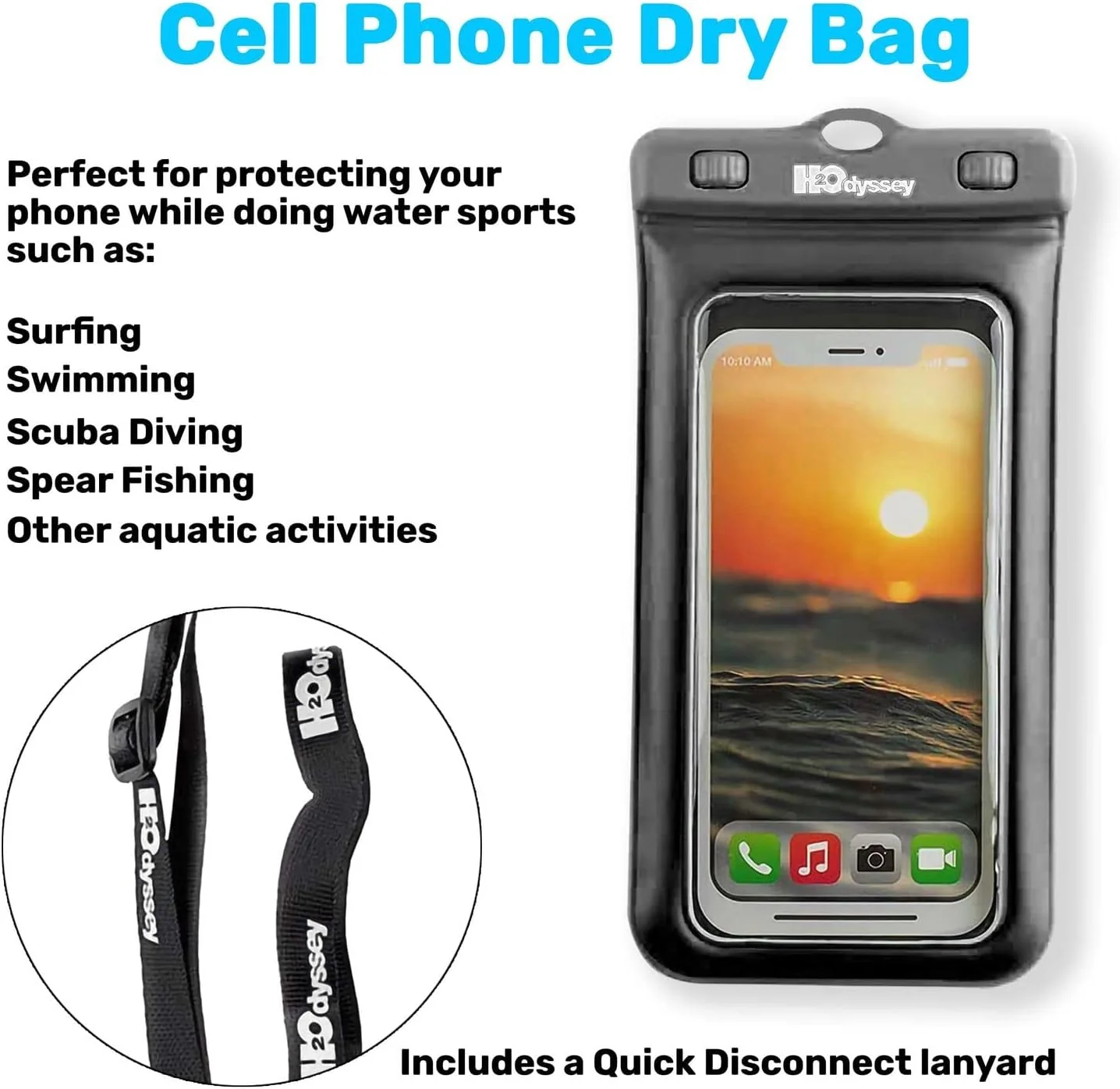 H2ODYSSEY FLOATING PHONE POUCH - PINK - Image 3