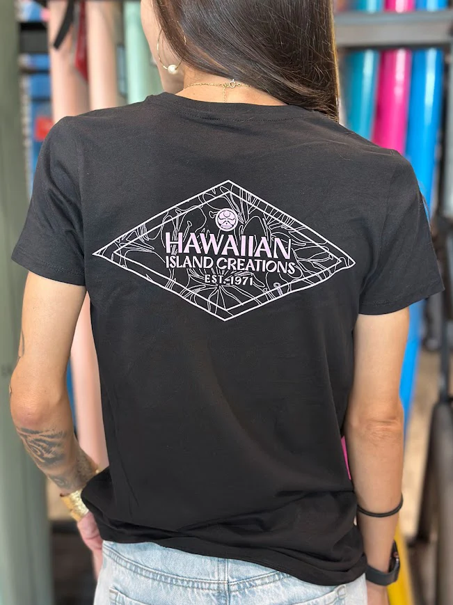 HIC PUA THREADS BF WOMENS TEE - BLACK