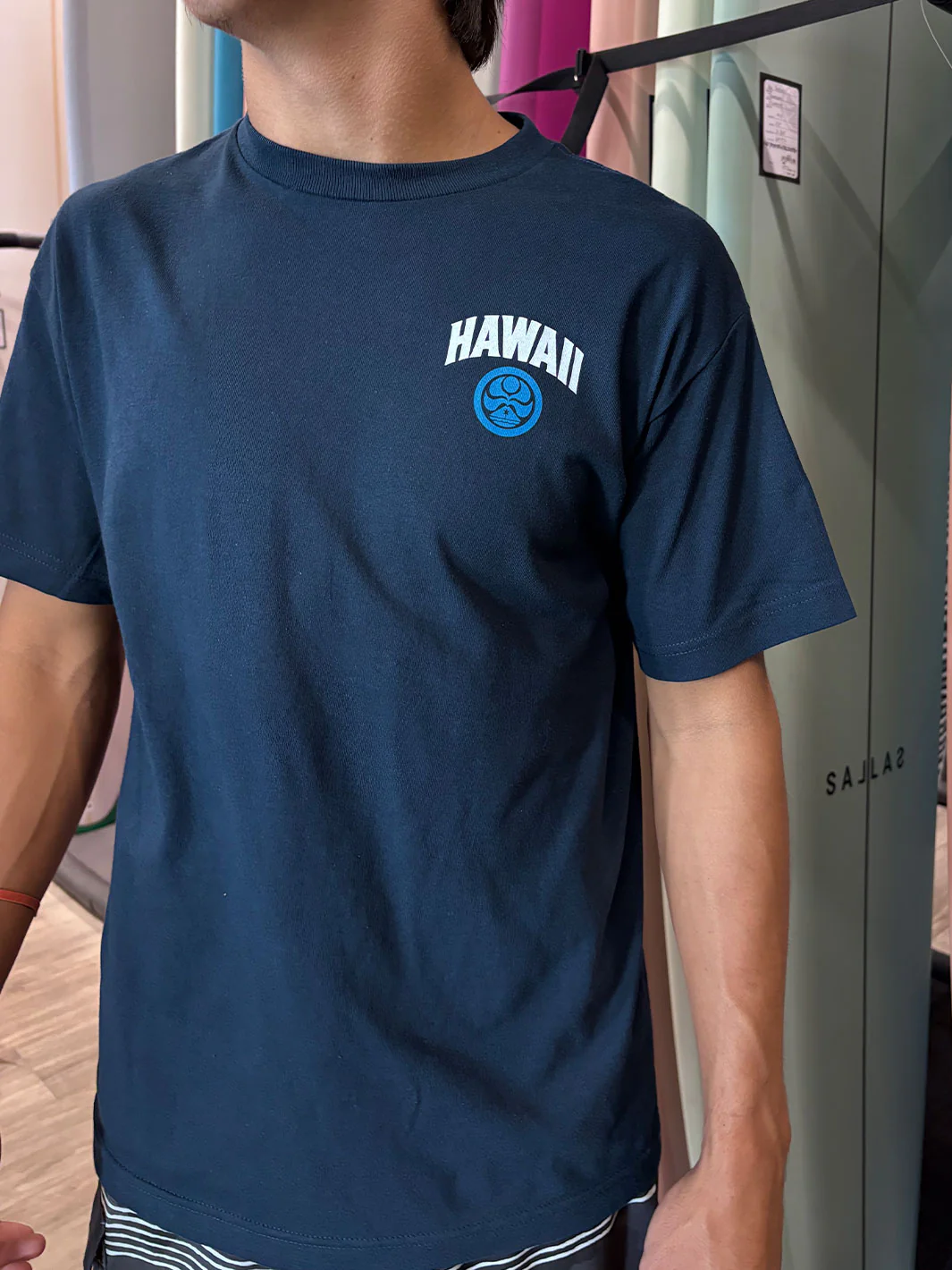HIC TUNA WAVE TEE - NAVY - Image 2