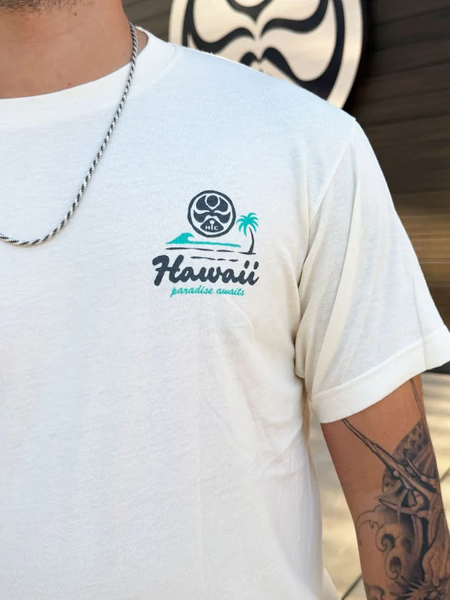 HIC UKULELE HULA DANCER TEE - NATURAL - Image 2