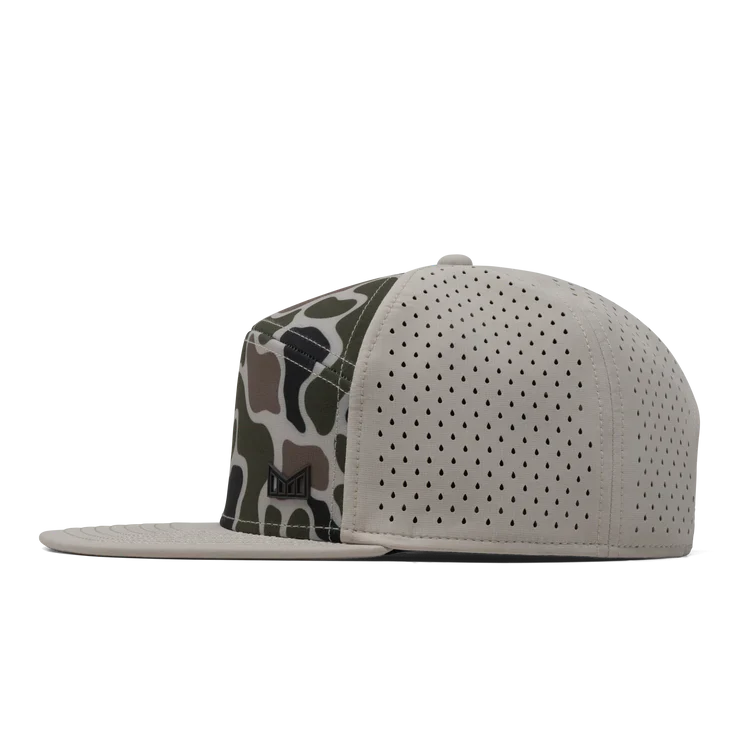 MELIN HYDRO TRENCHES ICON SNAPBACK HAT - DUCK CAMO - Image 3