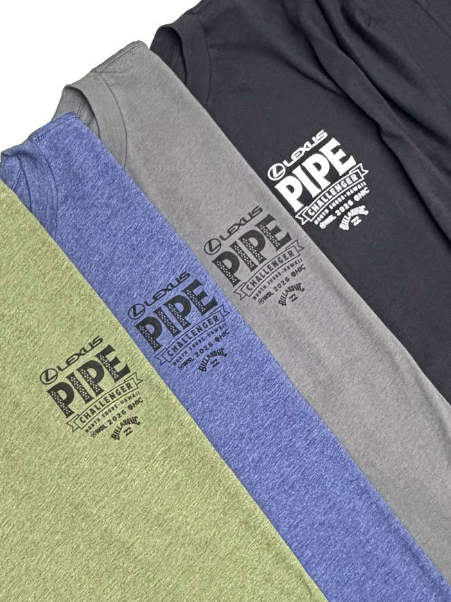 LEXUS PIPE CHALLENGER 2026 BIG BRADDAH TEE - CHARCOAL - Image 4