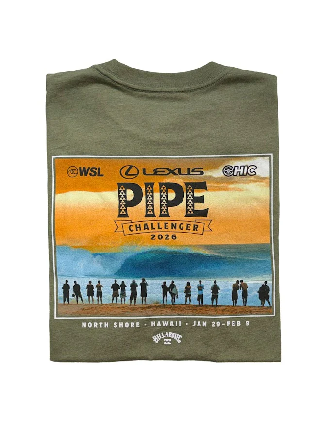 LEXUS PIPE CHALLENGER 2026 TEE - MILITARY HEATHER - Image 3