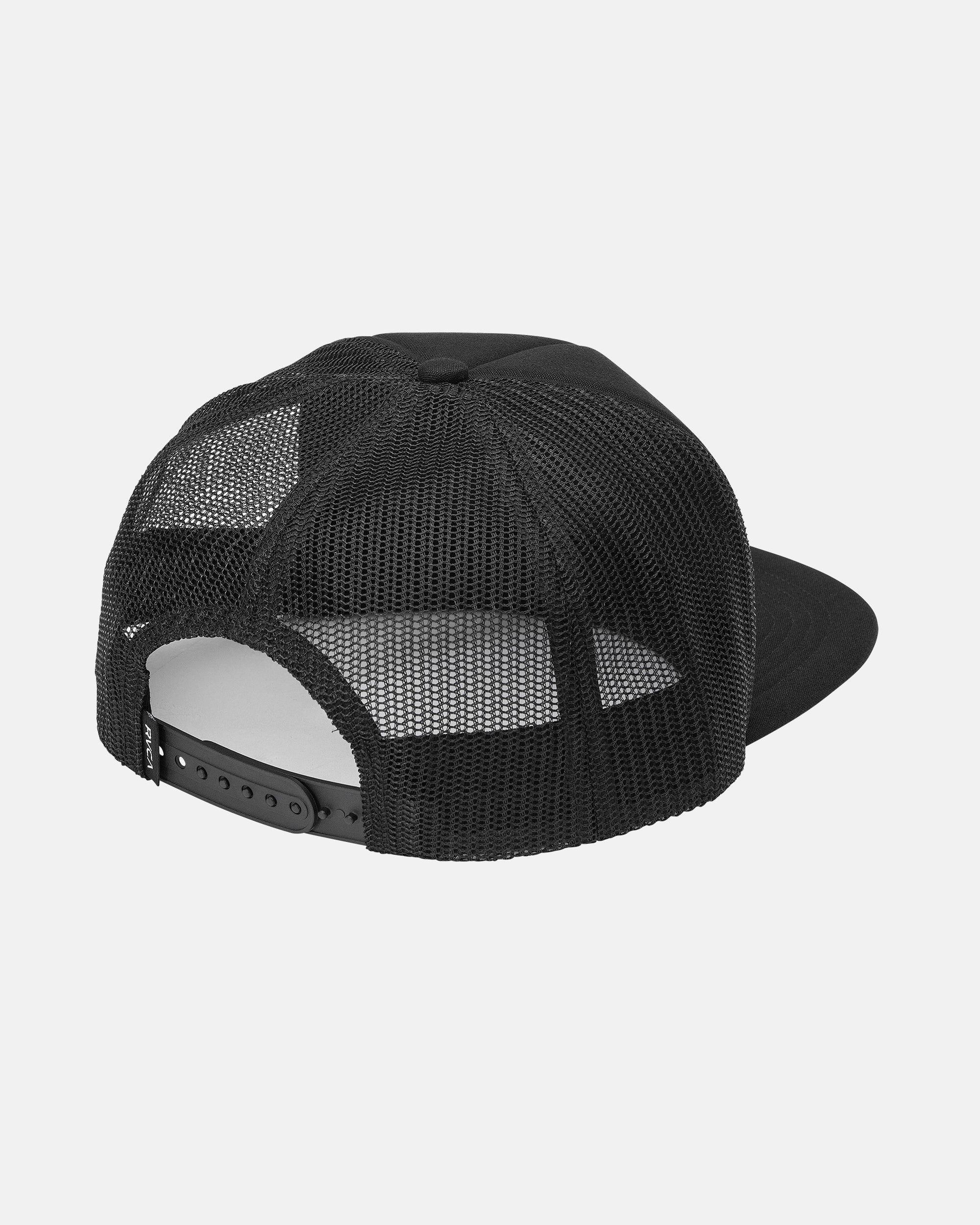RVCA TIMELESS FOAMY TRUCKER - BLACK - Image 2
